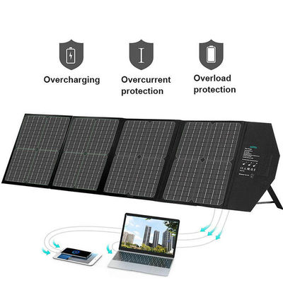 Kit di pannelli solari pieghevoli portatili ETFE impermeabili per centrale elettrica per campeggi all'aperto 60W