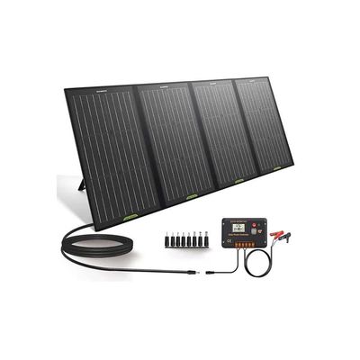 156.75mmx156.75mm Cell 18V 100w Portable Solar Panel Kit per la ricarica in movimento
