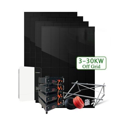 Home Sistema di energia solare 1kw 1.5kw 2kw 3kw 5kw 10kw con kit di pannelli solari supportati ODM