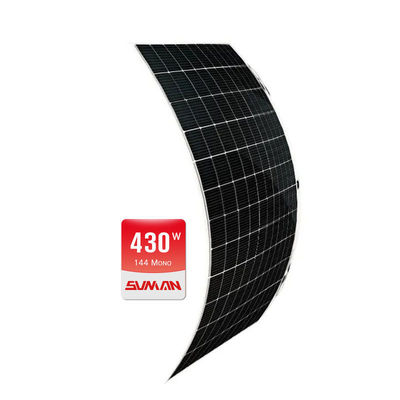 Ordine OEM supportato 100w pannello solare flessibile per RV Caravan Barca Yacht Zona remota