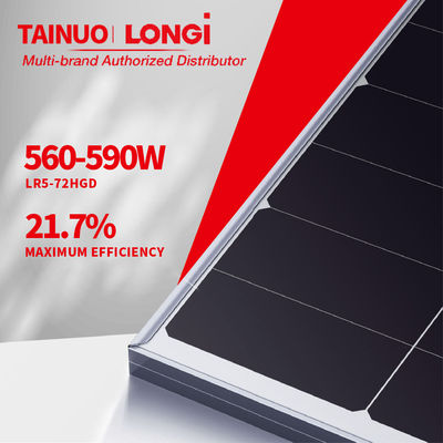 2278*1134*30mm pannelli solari bifacciali LR5-72HPH 555W 560W 545W 550W per una produzione ottimale