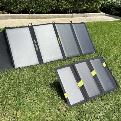 Pannello solare portatile da campeggio da 20 W con porta USB tipo C e struttura pieghevole