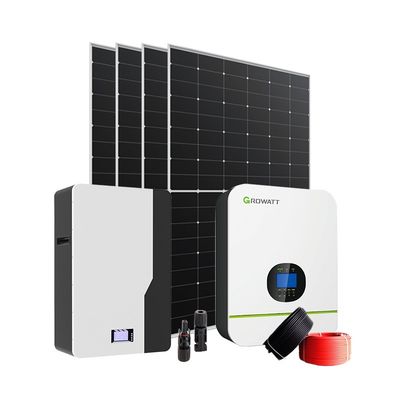 10KW/15KW Sistema di accumulo di energia domestica alimentato da pannelli solari al silicio monocristallino