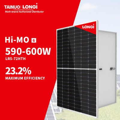 Longi Hi-Mo 6 LR5-72HTH 600W Pannelli solari Modulo fotovoltaico 35mm TUV Tolleranza di potenza ISO CE