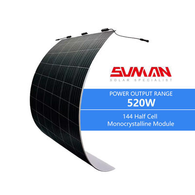 Max-Power Sunman EARC 430W/520W pannelli solari flessibili con un'efficienza del 20,4%