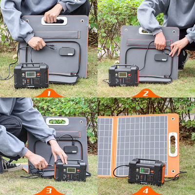 FF Flashfish pannello solare pieghevole da 200W pannello solare pieghevole da 60W a prova di tempo