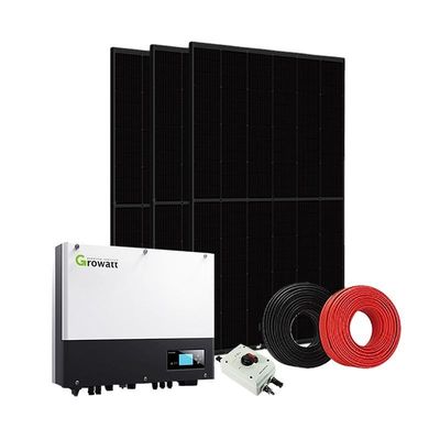110V-240V 10KW 12KW 15KW 20KW 25KW 30KW Sistema solare completo su rete per abitazioni
