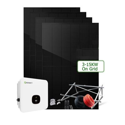 Sistema solare completo da 5000 W con servizio di installazione gratuito