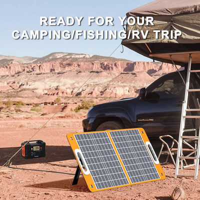 60W/100W/120W pannello solare pieghevole portatile resistente e duraturo per il campeggio domestico