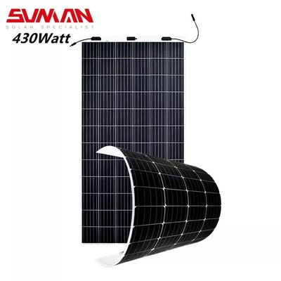 375W 430W pannello solare flessibile PERC pannelli solari per camper ad alta efficienza