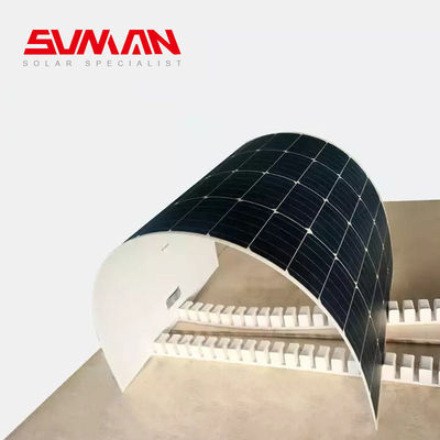 Pannelli fotovoltaici flessibili Sunman 375W/430W Mono PERC Pannello solare per camper e case leggere