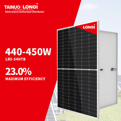 440W Longi Hi-mo 6 LR5-54HTB Modulo solare fotovoltaico pannello Modulo solare con tecnologia N-TYPE