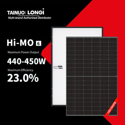 440W Longi Hi-mo 6 LR5-54HTB Modulo solare fotovoltaico pannello Modulo solare con tecnologia N-TYPE