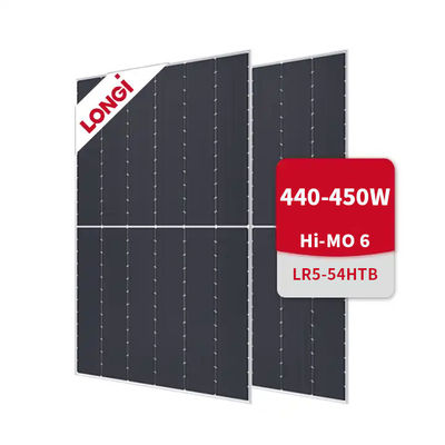 Longi LR5-54HTH 440-450M MONO pannello solare 182mm N-tipo 440W 445W 450W Hi Mo 6 modulo fotovoltaico