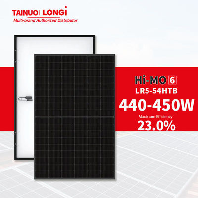Longi LR5-54HTH 440-450M MONO pannello solare 182mm N-tipo 440W 445W 450W Hi Mo 6 modulo fotovoltaico