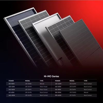 Longi LR5-54HTH 440-450M MONO pannello solare 182mm N-tipo 440W 445W 450W Hi Mo 6 modulo fotovoltaico