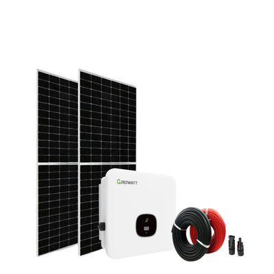 10kw 12kw 15kw Sistema di energia solare per la casa con pannelli di silicio monocristallino