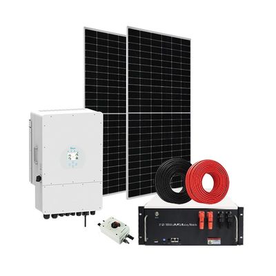 Sistema di energia solare ibrida a 10 kW fuori rete per sistemi di accumulo di energia domestica e commerciale