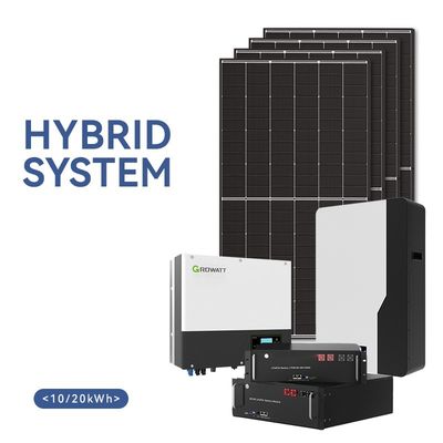 Controller di carica solare MPPT Sistema di energia solare ibrida da 10 kW per lo stoccaggio energetico domestico