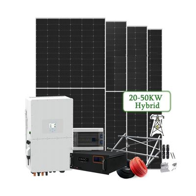 Sistema di energia solare ibrido completo per il lavoro domestico