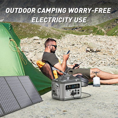 Uscita DC USB TypeC accendino per sigari generatore solare DC 3000W con pannello solare pieghevole