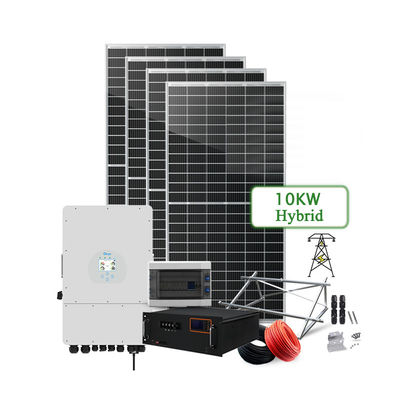 Batteria agli ioni di litio Tipo 5000W 8000W 1000W Sistema fotovoltaico per pannelli solari residenziali