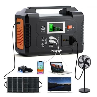 Potenza portatile solare a ioni di litio Batterie banche di energia generatori di stazioni Potenza di uscita 110-240v