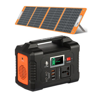Generatore di energia solare da 220V Batteria agli ioni di litio e potenza di uscita da 110-240v per esterni