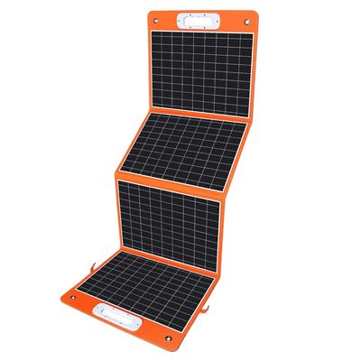 Caricatore di pannelli solari per campeggio pieghevole 155*40cm Sdobbiato 100W 23% Efficienza Monocristallino