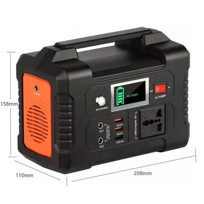 Centrale elettrica portatile a batteria di litio ricaricabile a energia solare da 500 W con controller MPPT