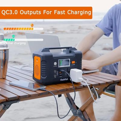 Centrale elettrica portatile a batteria di litio ricaricabile a energia solare da 500 W con controller MPPT