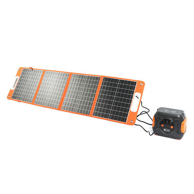 100W pannello solare pieghevole portatile 166mmx166mm