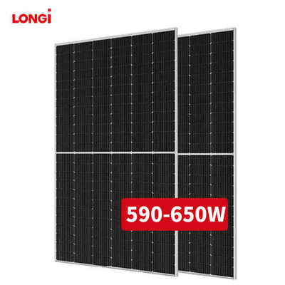 Kit cellulare a pannello solare mono vetro 585W LONGi Hi-MO 6 LR5-72HTH con efficienza del 23,2%