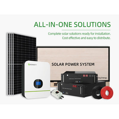 Sistema di energia solare da 30 kW su rete Sistema solare per l'intera casa