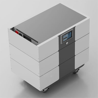 52KG Batteria LiFePO4 stackabile da 48V Porta di comunicazione RS485 per sistema solare domestico