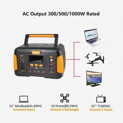 Ricarica wireless 1000W Puro Sine Wave MPPT Centrale solare con ingresso AC 25v 6A