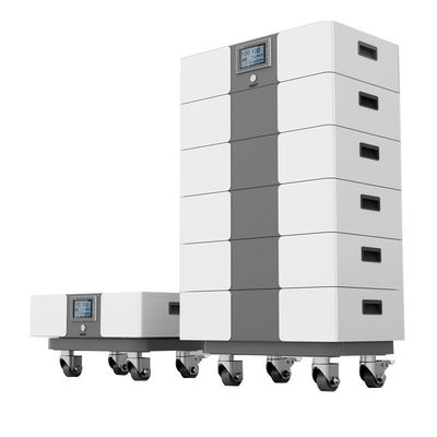 Batteria al litio di lunga durata da 500ah per lo stoccaggio dell'energia solare in progettazione a stacking ad alta tensione