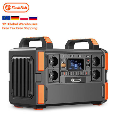 Centrale elettrica portatile da 1000w per campeggio Flashfish Puro pannello solare a onde sinusoidali