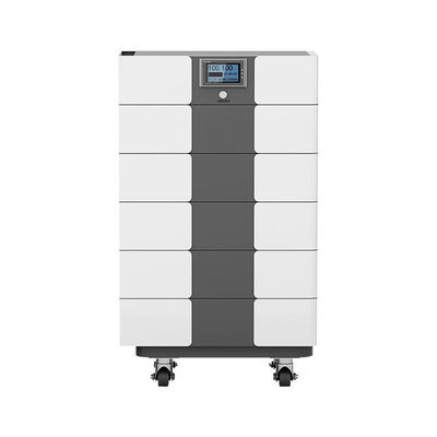 Installazione a pavimento Batteria solare impilabile da 51,2 V a 100 Ah per sistema LiFePo4 a bassa tensione