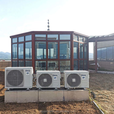 Con cronometro, condizionatore d'aria solare OFF GRID DC 48V split ibrido portatile