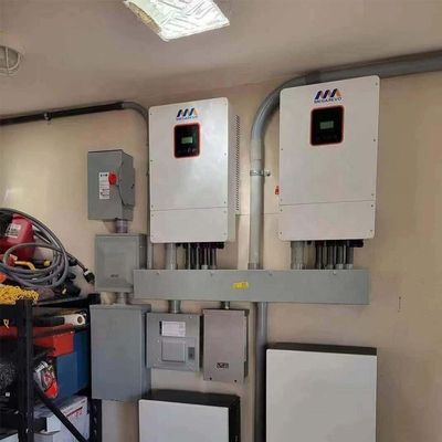 13A corrente di uscita inverter ibrido solare 10KW con funzione parallela IP 65 Megarevo R8KLNA