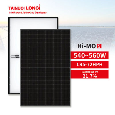 LR5-72HPH 535M 535w 540w 550w Mezzo modulo solare fotovoltaico monocellulare con tolleranza di potenza 0-3%