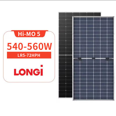 LR5-72HPH 535M 535w 540w 550w Mezzo modulo solare fotovoltaico monocellulare con tolleranza di potenza 0-3%