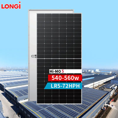 LR5-72HPH 535M 535w 540w 550w Mezzo modulo solare fotovoltaico monocellulare con tolleranza di potenza 0-3%
