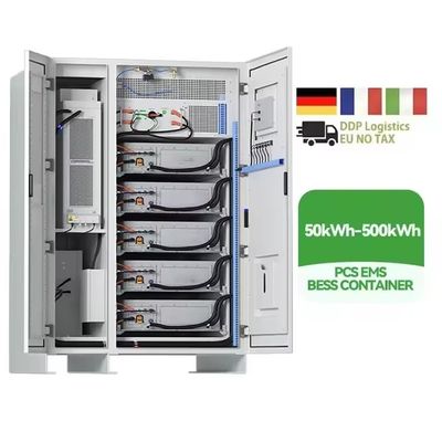100KVA RS485 Porta di comunicazione 48V 200Ah 10Kwh Sistema di accumulo di energia solare