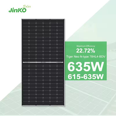 Kit completo 580 watt JINKO pannelli solari a doppio vetro con telaio in lega di alluminio anodizzato