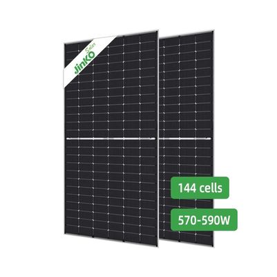 Jinko Tiger Neo 570W-590W pannello solare mono-faciale adatto a varie applicazioni