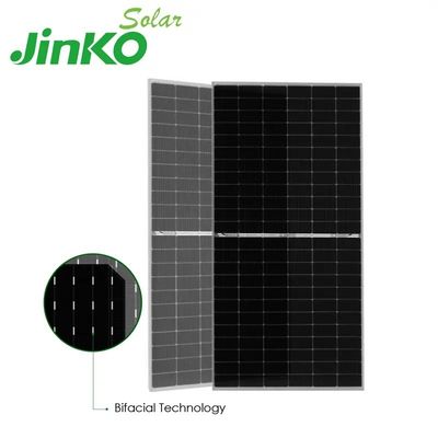 N-Type Mono Solar Panel Jinko 550w 555w Tiger Neo 72HL con casella di giunzione IP68