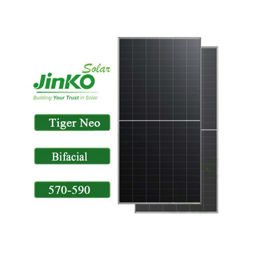 N-Type Mono Solar Panel Jinko 550w 555w Tiger Neo 72HL con casella di giunzione IP68