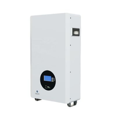 51.2V 100AH 200AH Powerwall 5kWH 10kWH Lifepo4 Batteria al litio per sistema solare integrato